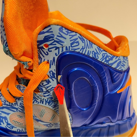 Nike Air Max Hyperposite ’NYC’ 524862-448 Men’s Sneakers Size 9 (Year 2012) - Picture 11 of 14